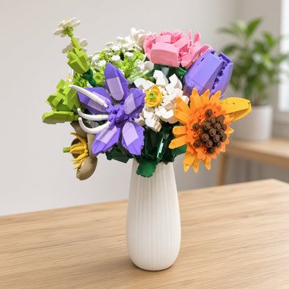 24-Day Flower Building Blocks Advent Calendar