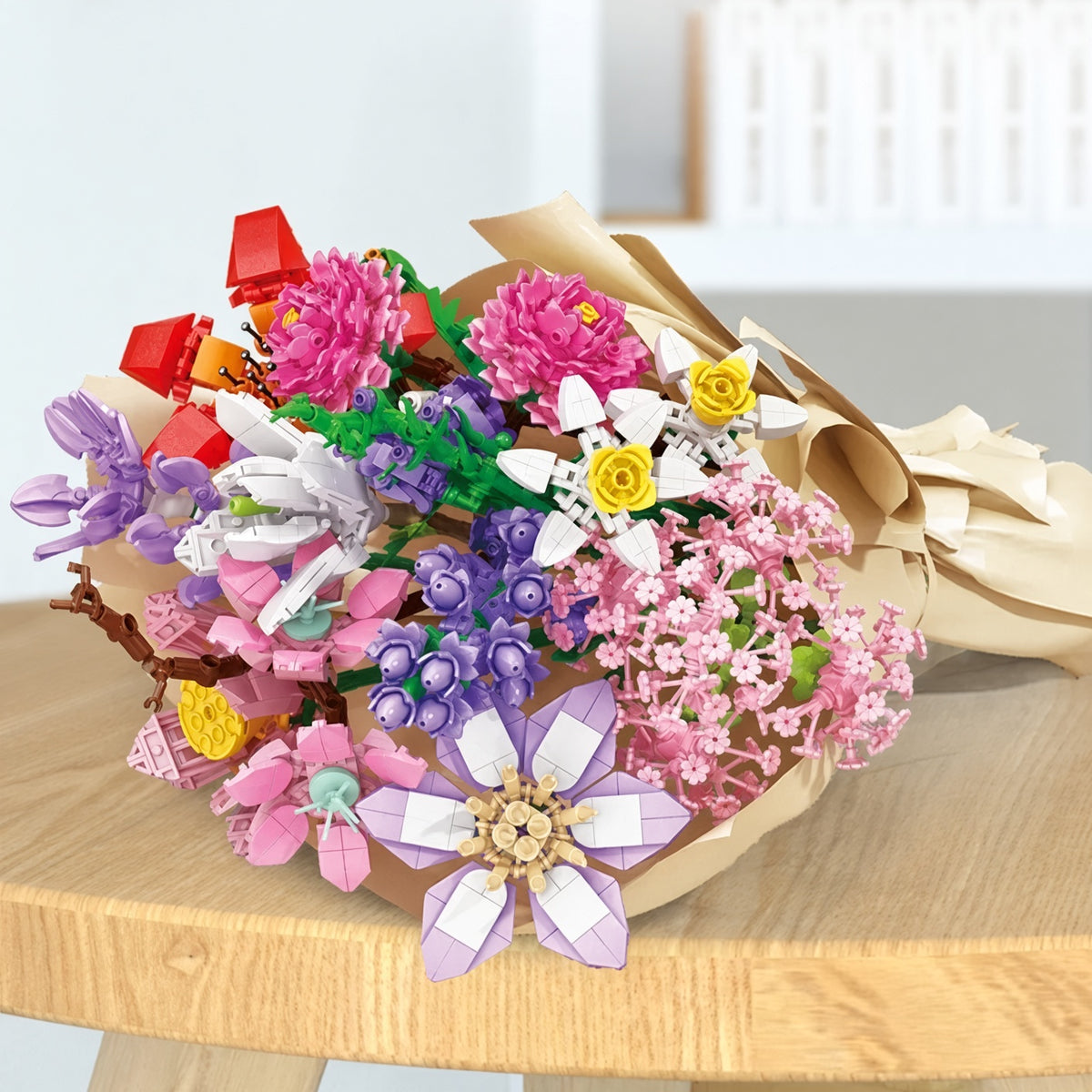 24-Day Flower Building Blocks Advent Calendar