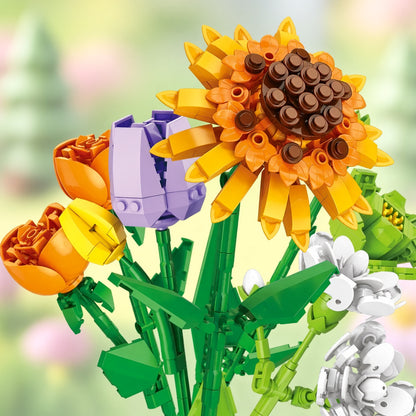 24-Day Flower Building Blocks Advent Calendar
