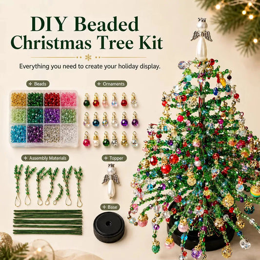 Handmade Bead Weaving Christmas Tree DIY Kit