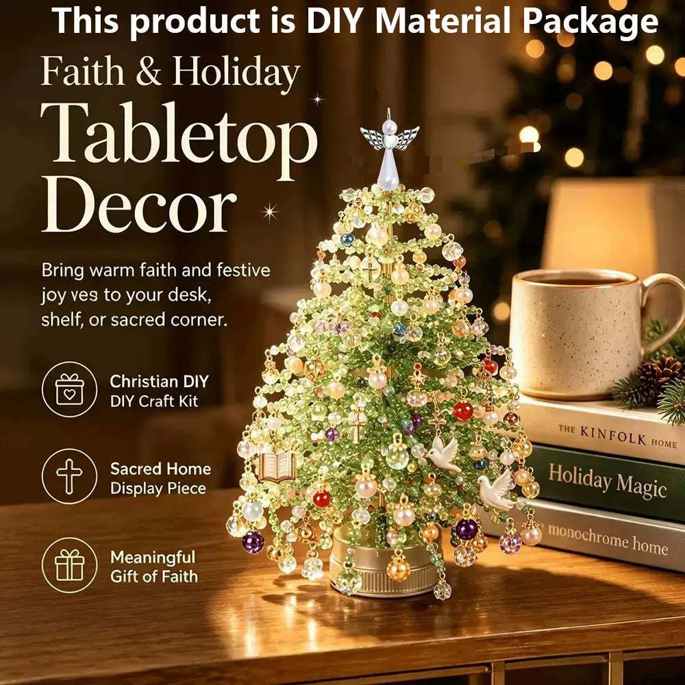 Handmade Bead Weaving Christmas Tree DIY Kit